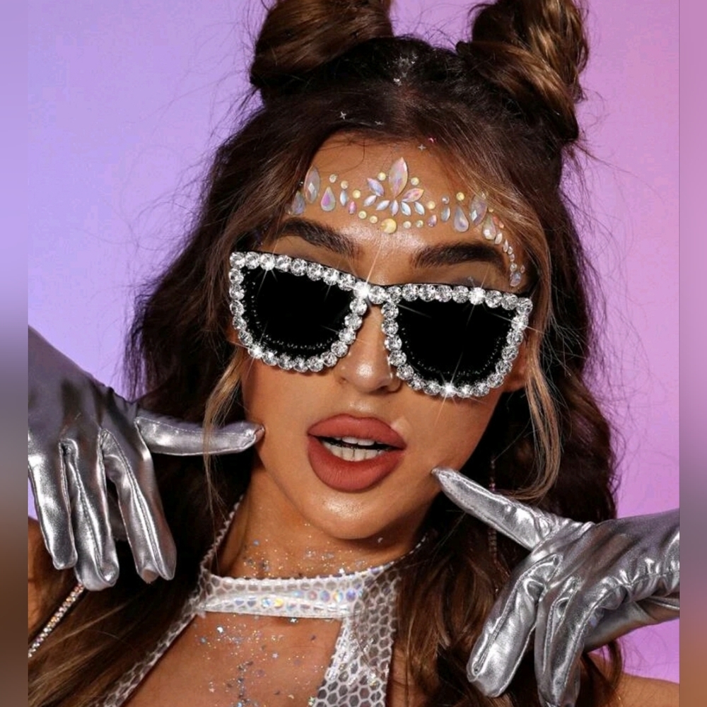NEW Sparkling Rhinestone Women's Sunglasses
